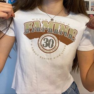 70’s style baby tee